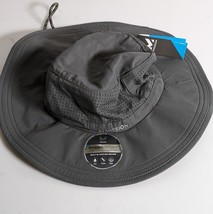 MISSION Cooling Booney Hat 109400  Wide Brim Adjustable Cooling - Charcoal - £17.93 GBP