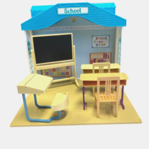 Seven Piece My Life Doll Mini School Playset Furniture Carry Case Fits 7in Doll - $27.91