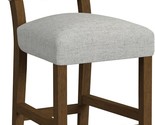 24&quot; Open Back Counter Stool Home Dcor|Fabric Chairs For Dining Room, Kit... - $216.99