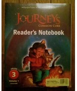 Journeys Common Core Reader&#39;s Notebook 3rd Grade Vol. 1 &amp; 2 (Brand New W... - $16.35 CAD