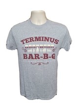 Terminus BBQ We will be Happy to Make you a Plate Mens Small Gray TShirt - $19.80