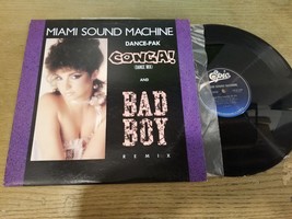Miami Sound Machine - Conga (Dance Mix)  Bad Boy (Remix) - 12 inch single  EX EX - £5.90 GBP