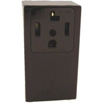 Leviton 55054 30 Amp, 125/250 Volt, NEMA 14-30R, 3P, 4W, Surface Mounting - $34.26 CAD