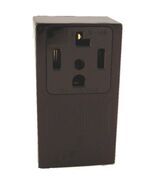 Leviton 55054 30 Amp, 125/250 Volt, NEMA 14-30R, 3P, 4W, Surface Mounting - $34.26 CAD