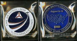 CHALLENGE COIN CIVIL AIR PATROL INAUGURAL VIRTUAL CONFERENCE AUG 14-16 2... - $29.95