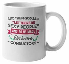 Make Your Mark Design Funny He Made Sexy Orchestra Conductors Ceramic Coffee &amp; T - £16.07 GBP+