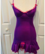 Victoria Secret Sexy Little Things Pink/Purple Night Gown Size 36B. Wome... - $2,139.32 MXN