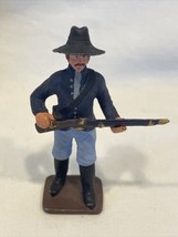 Vintage Cast Metal Union Army Cicil war Soldier Pre-Owned - £17.74 GBP