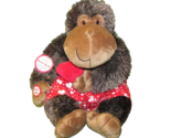 HALLMARK BOOM BOOM GORILLA MUSICAL PLUSH WITH LIGHT UP HEART &amp; TAGS 12&quot; ... - $11.34