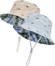 Durio Upf 50+ Beach Baby Sun Hat Sun Protection Cute Wide Brim Summer Ba... - $31.93