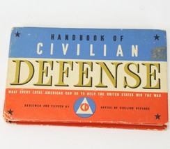Handbook of Civilian Defense 1942 WWII Whitman Publishing US Warplanes &amp; Info - £19.25 GBP