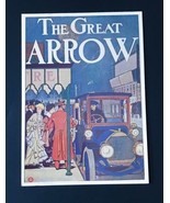 The Great Arrow Postcard Pierce Arrow Advertisement Auto Ads Reprint Eph... - £1.89 GBP