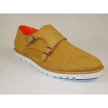 Men Tayno Dressy Casual Soft Suede Comfortable Double Buckle #Freshman Yellow image 2