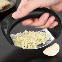 Effortlessly Mince Garlic with Stainless Steel Multi Functional Garlic P... - $13.95