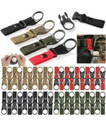 10Pcs Webbing Buckle Hook Water Bottle Holder Clip Nylon EDC Climb Carab... - $12.99