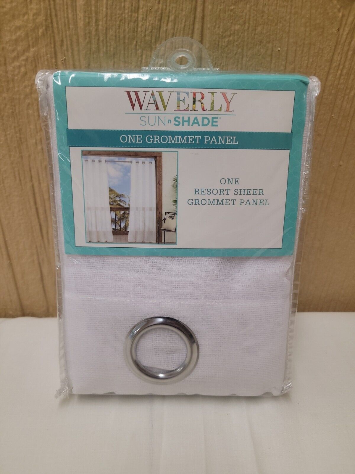 Primary image for Waverly Sun N Shade Single Grommet Panel Sheer 52" x 108" White