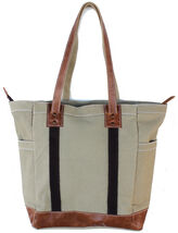 Women's Western Canvas Leather Shoulder Handbag Purse Tote 17AA01 - $21.77+