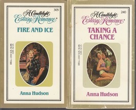 Hudson, Anna - Fire And Ice - Candlelight Ecstasy Romance - # 305 + - £1.59 GBP