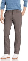 Goodthreads Men&#39;s Gray Slim-Fit Washed Comfort Stretch Chino Pant - 31W x 30L - £13.23 GBP