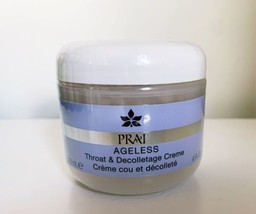 PRAI Beauty Ageless Throat &amp; Decolletage Creme 4.0 Fl. Oz  SEALED - £21.74 GBP