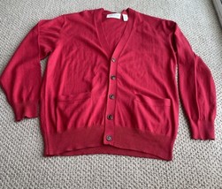 Orvis Cashmere Cotton Blend Cardigan Women’s Size L - $29.92