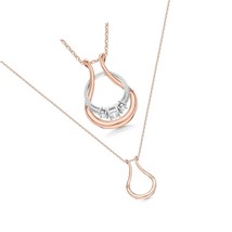 Original Patented Ring Holder Necklace - Stainless - - £189.86 GBP