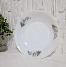 Arcopal France Daisy Large Salad Bowl - Rare Retro Vintage Milk White Op... - $32.58 CAD