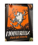 Original Vintage Poster JAZZ MONTREUX 1993 Tomy Ungerer Signed 39.25 X 27.5 - £283.78 GBP