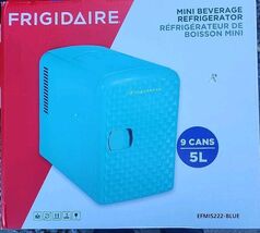 Frigidaire Diamond 9 Can Mini Beverage Cooler, Blue - $34.64