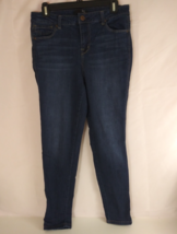 1822 Denim Women&#39;s Low Rise Dark Wash Straight Leg Jeans Size 10/30 - $20.47 CAD