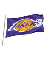 Flag 3x5 outdoor, Los Angeles Lakers NBA ,Size -3x5Ft / 90x150cm,Garden ... - £23.36 GBP