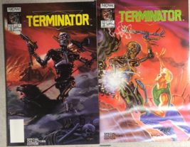 Terminator All My Futures Past Set Of (2) #1 &amp; #2 (1990) Now Comics Fine+ - £11.86 GBP