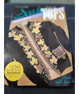 New Sassy Tops Designer Iron-On Kit Set of 2 Fall Edition Leaves Stan Ri... - $407.61 MXN