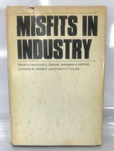 Misfits In Industry 1978 Carone et al Statistical Look At Employment Problems - $14.65