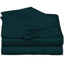 800 Thread Count 100% Long Staple Soft Egyptian Cotton Sheet Set, Queen Sheets,  - £100.23 GBP