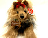 Gund Yorkshire Terrier Dog Plush 3073 Tags 2001 HTF Gift Realistic Brown... - $22.40