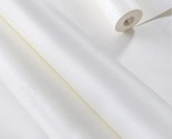 Pearl White Baoz 6Pcs.Textured Wallpaper 31.1X1.6Ft.Non-Woven Contact Paper - $44.93