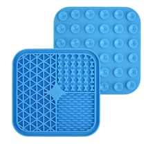 Dog Licking Mat Slow Food Mat Drizzling Licking Pad Suction Cup Slow Foo... - $7.89+