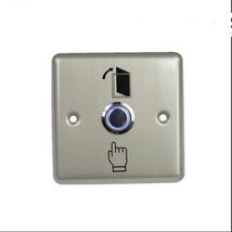 Stainless Steel Lighted Door Push Button Control Station Switch Access S... - €11,91 EUR
