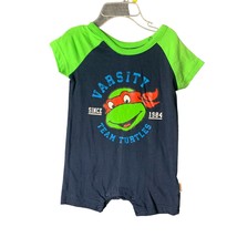 Teenage Mutant Ninja Turtles Boys Infant Baby Size 3 6 months Short Slee... - £6.99 GBP
