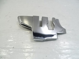 78 Mercedes R107 450SL trim, B pillar seat belt cover, left chrome 1076930135 - $65.44