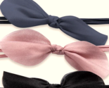 The Hair Edit Ballerina Knots Tulle Hair Ties Set Of 3 Pink Blue &amp; Black... - £8.73 GBP
