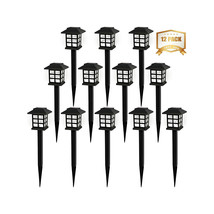 Solar Garden Lights   Landscape Lighting Outdoor Warm Light 6-12-24 Pack - £15.45 GBP+