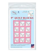 Jack Dempsey Needle Art Love Birds 9 Inch Quilt Blocks - $19.14 CAD