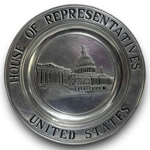 1970&#39;s Vintage US HOUSE OF REPRESENTATIVES WILTON Armelate Sand Cast Plate - £30.94 GBP