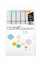 Copic Sketch Marker Pale Pastel Set, 6 Color Set - £17.91 GBP