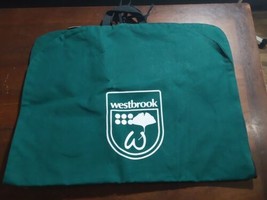 Westbrook Country Club Golf Course Canvas Garmet Bag Green Mansfield Ohio 25x38 - £25.35 GBP