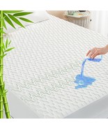 Grt Waterproof Rayon Bamboo Mattress Protector Cal King Size - 3D Air Fiber - $715.25 MXN