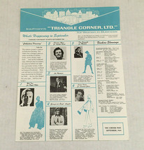 1969 Kaufmann&#39;s department store triangle corner LTD newsletter flyer - €17,15 EUR