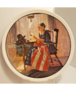 NORMAN ROCKWELL PLATE - &quot;MOTHER&#39;S DAY 1980&quot; - KNOWLES - #09224F - TRUE V... - £4.71 GBP